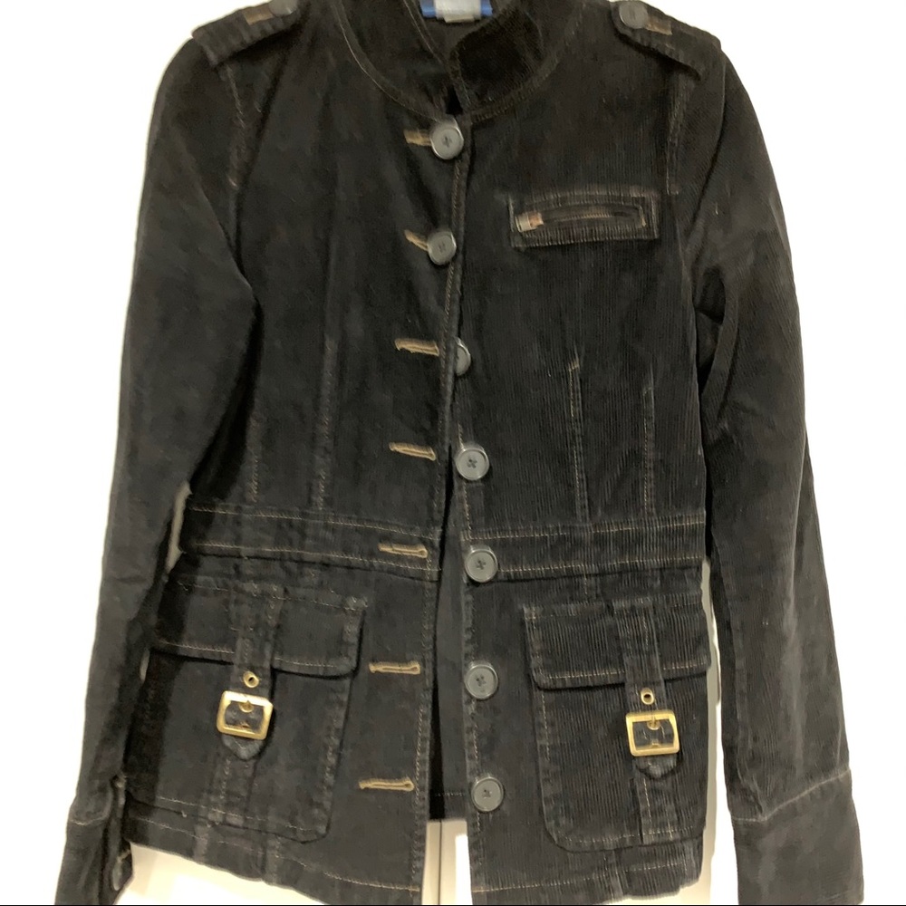 Black corduroy jacket